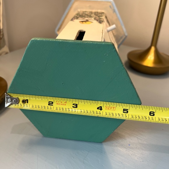 Kathy Hatch Wood Butterfly House Dessert & Tea Garden Hand Painted 1996 Vintage - Picture 9 of 11